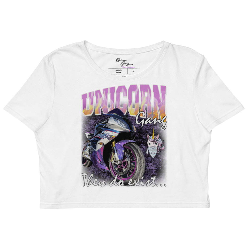 Vintage Racer Crop Top