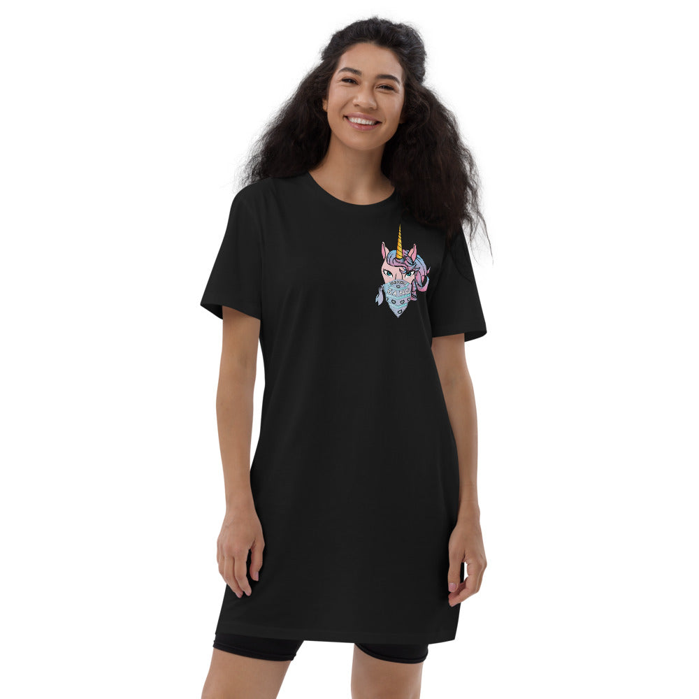 Unicorn Gang cotton t-shirt dress