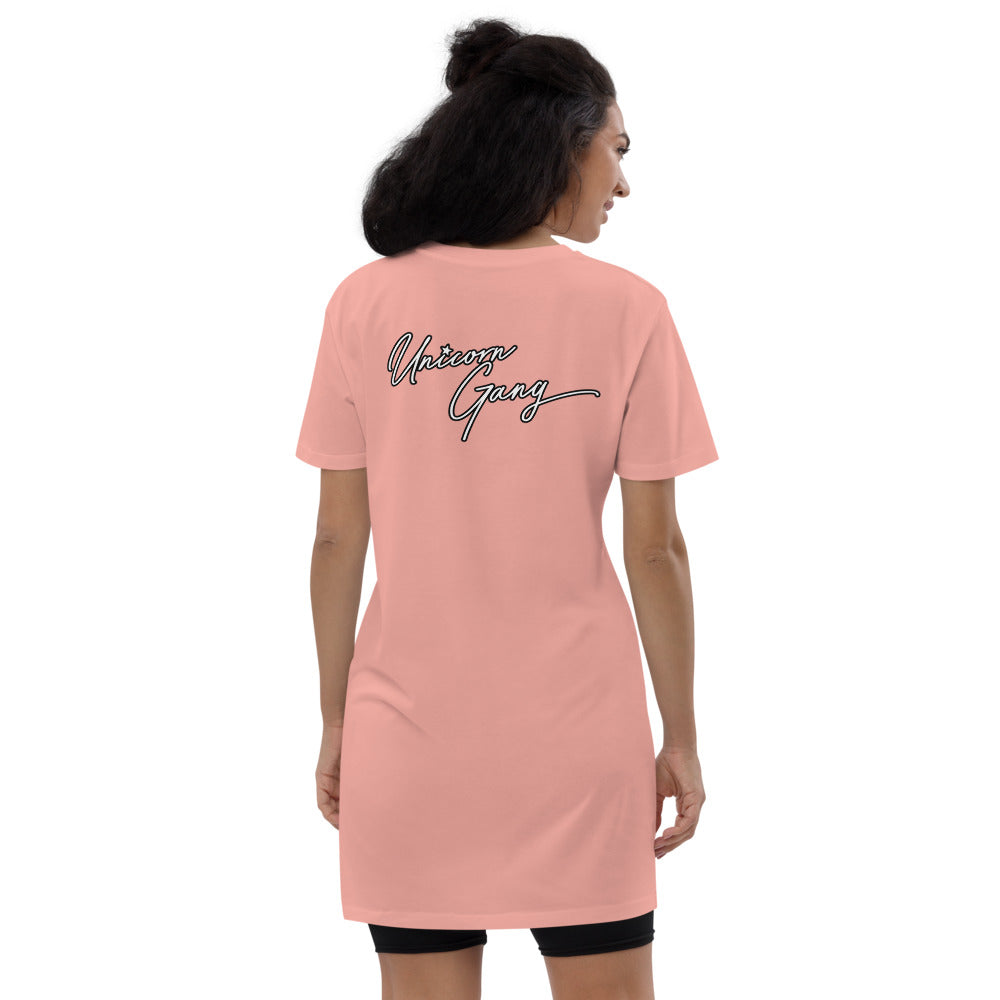 Unicorn Gang cotton t-shirt dress