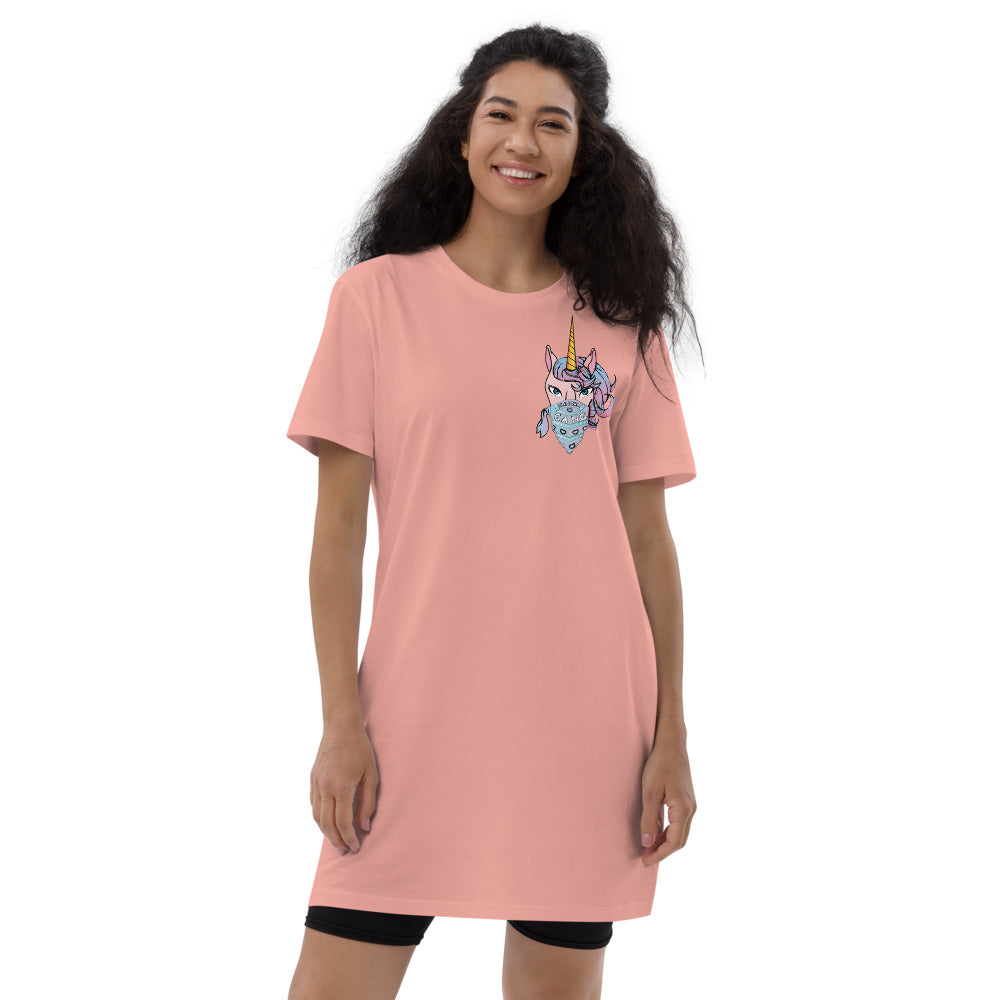 Unicorn Gang cotton t-shirt dress