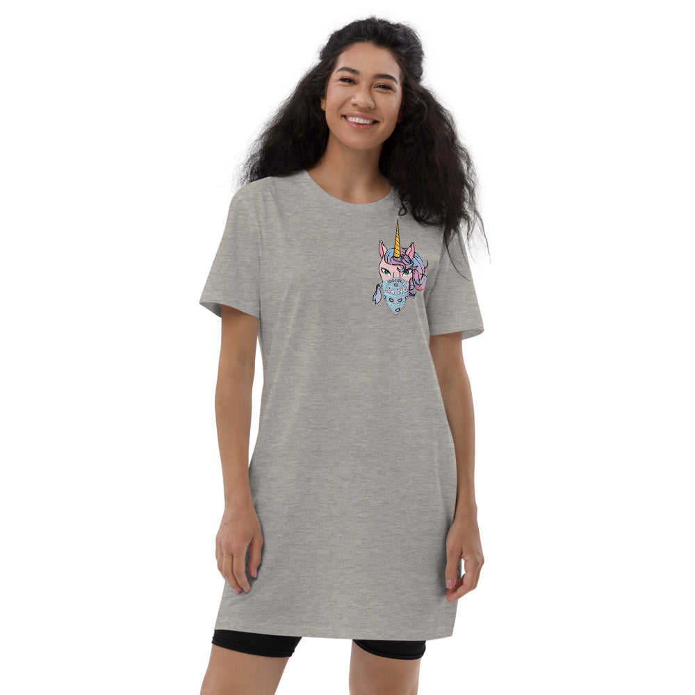 Unicorn Gang cotton t-shirt dress