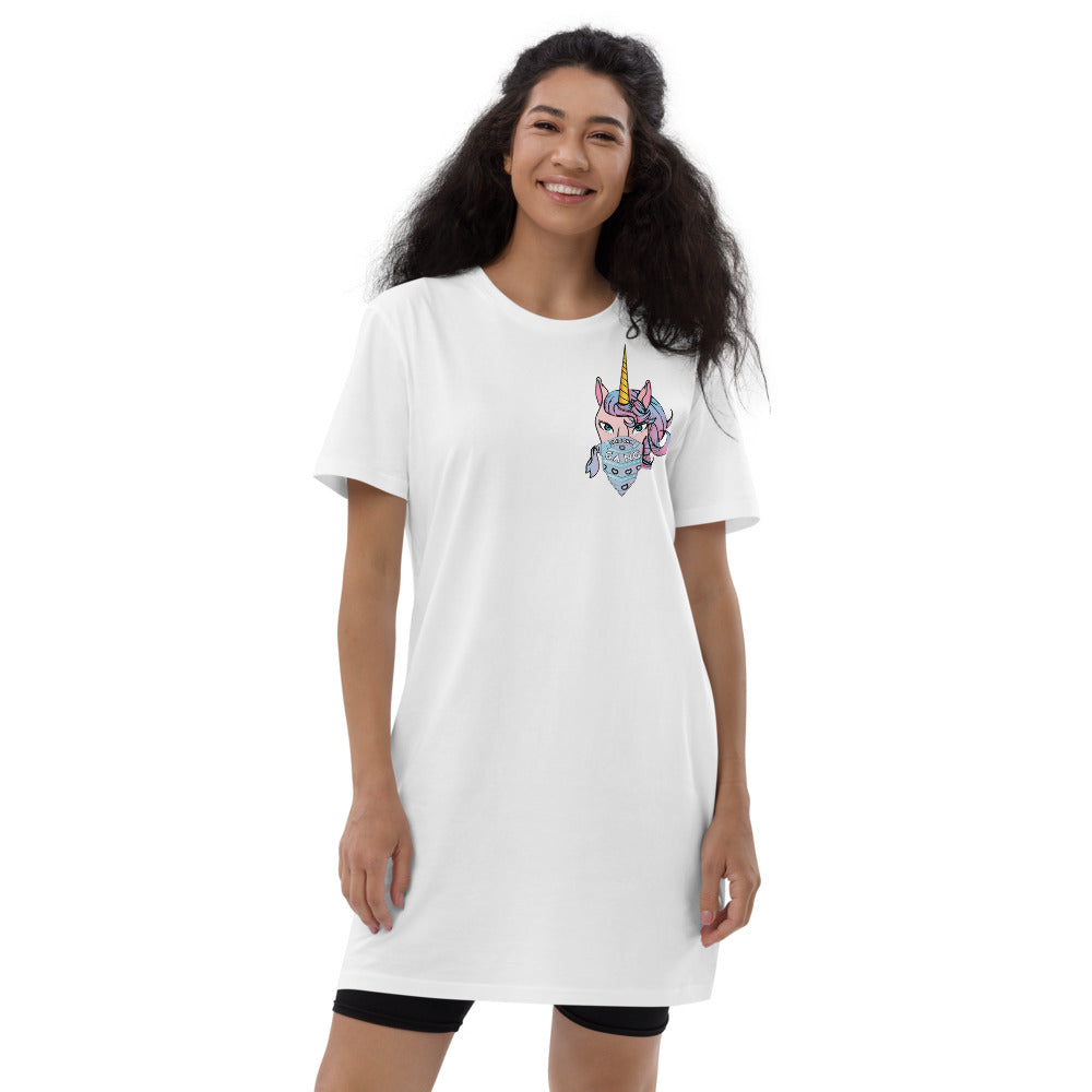 Unicorn Gang cotton t-shirt dress