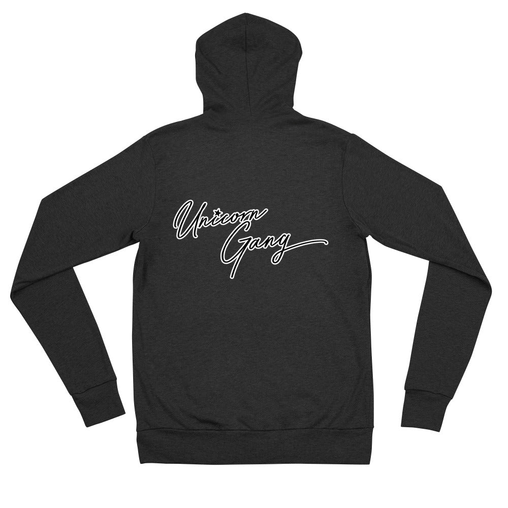 Signature Unisex zip hoodie