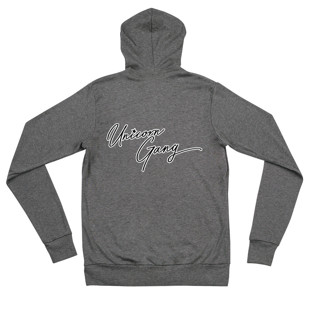 Signature Unisex zip hoodie