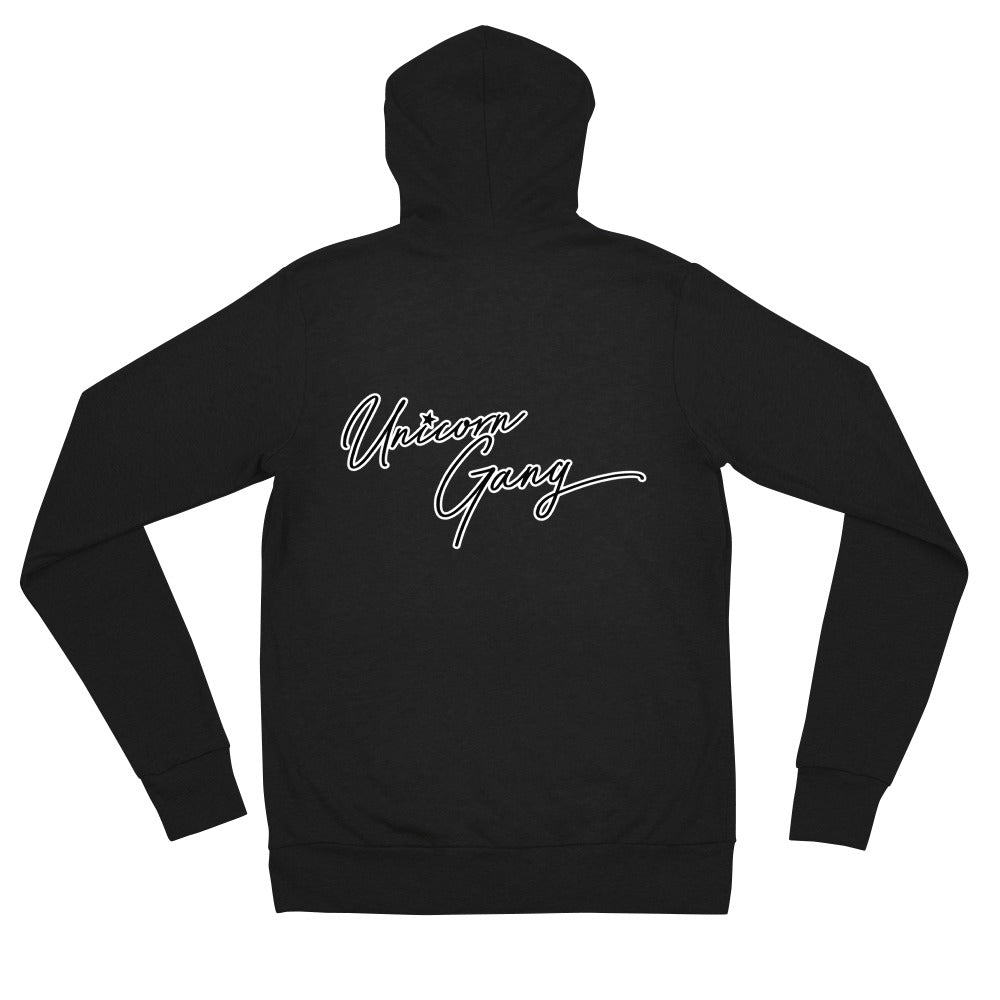 Signature Unisex zip hoodie